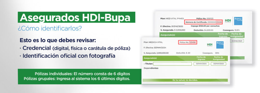 Asegurados HDI-Bupa
