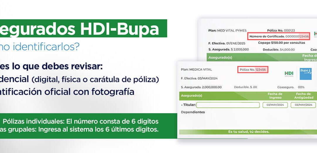 Asegurados HDI-Bupa